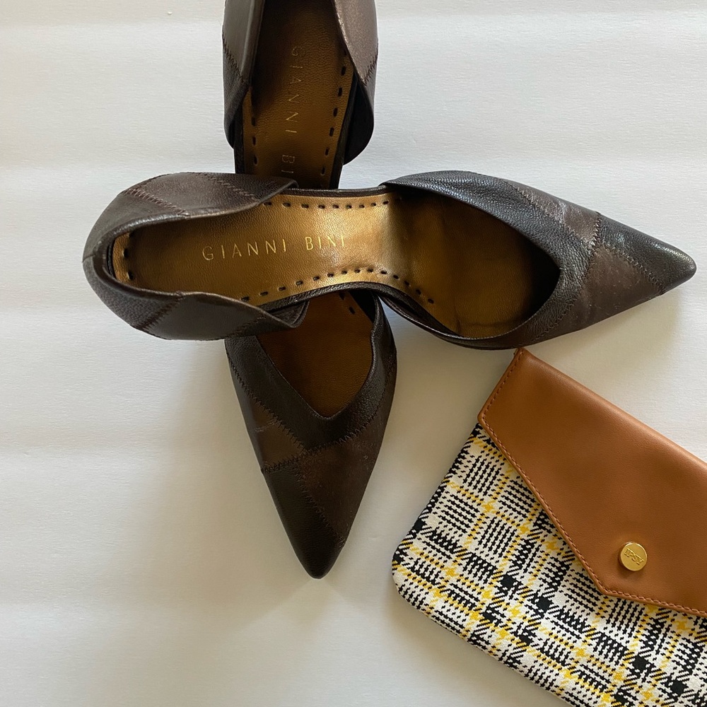 Giani Bini Patchwork Heels - image 2